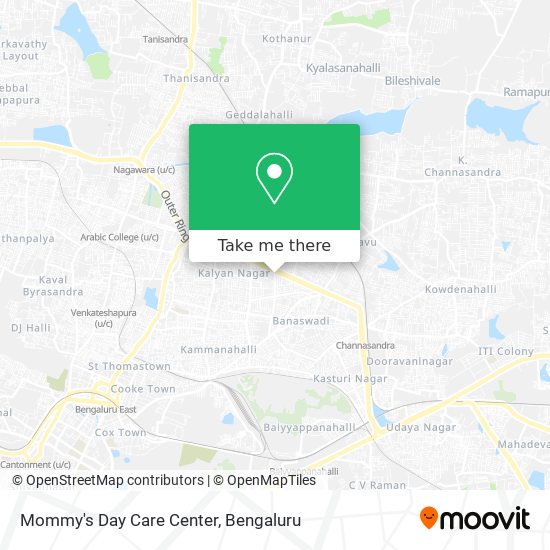 Mommy's Day Care Center map
