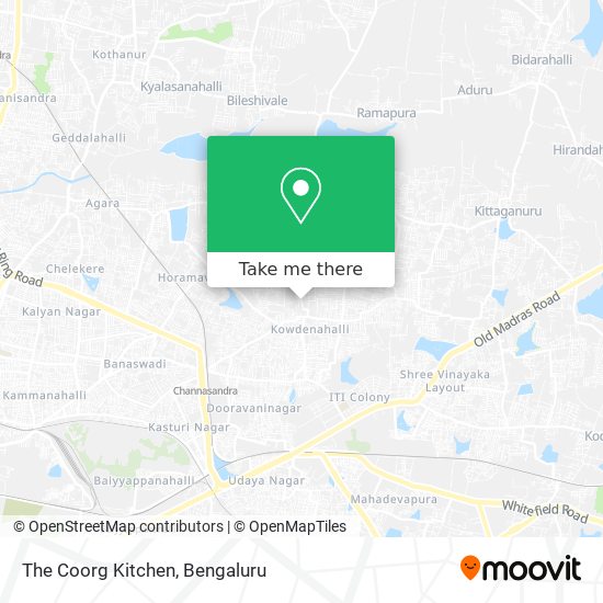The Coorg Kitchen map