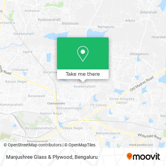 Manjushree Glass & Plywood map