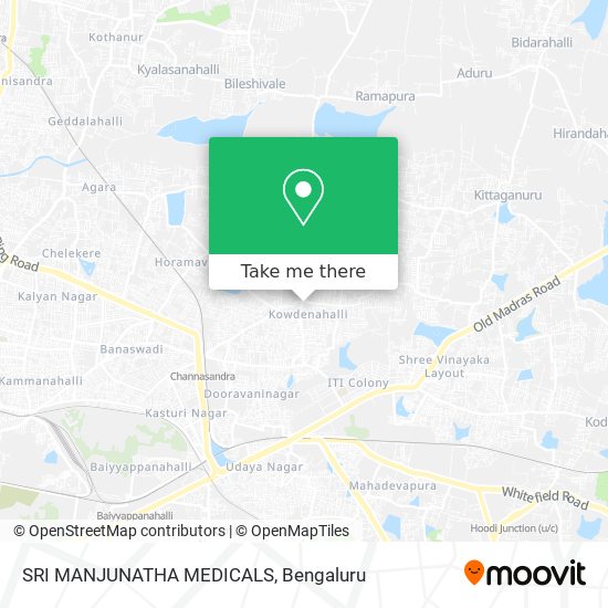 SRI MANJUNATHA MEDICALS map