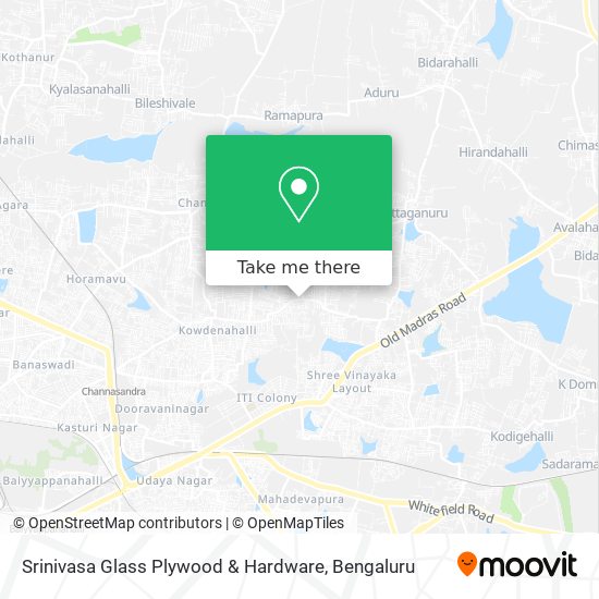 Srinivasa Glass Plywood & Hardware map