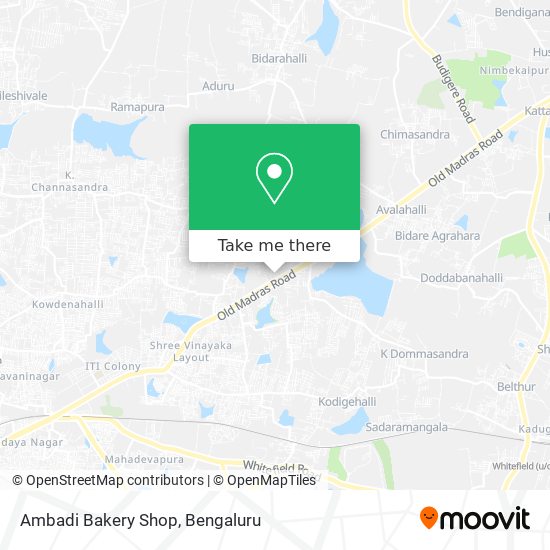 Ambadi Bakery Shop map