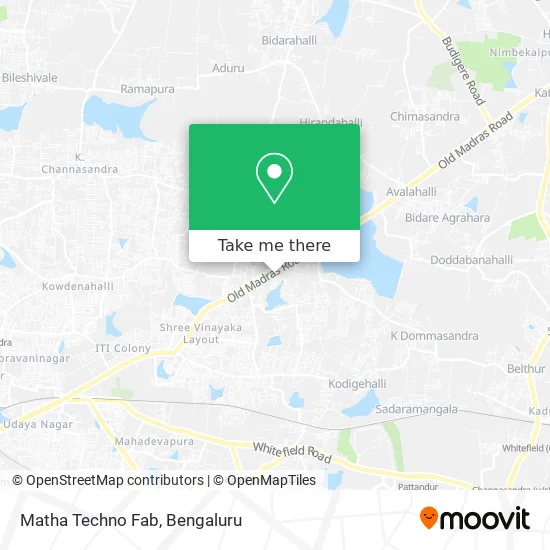 Matha Techno Fab map