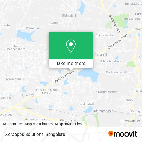 Xoraapps Solutions map