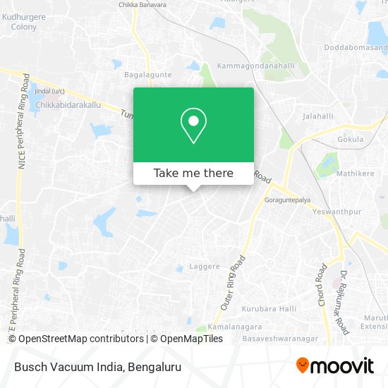 Busch Vacuum India map