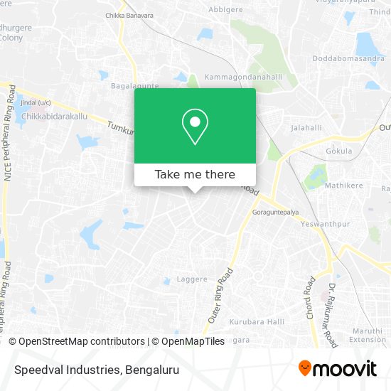 Speedval Industries map