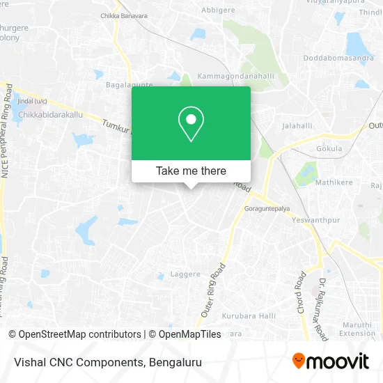 Vishal CNC Components map