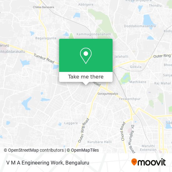 V M A Engineering Work map