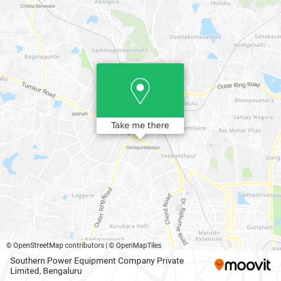 Southern Power Equipment Company Private Limited map