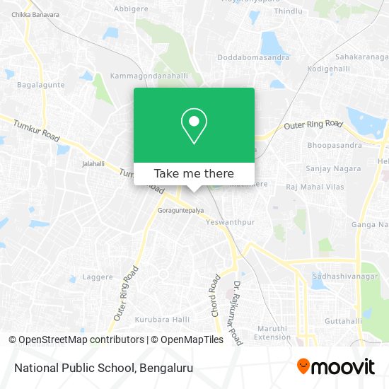 National Public School map