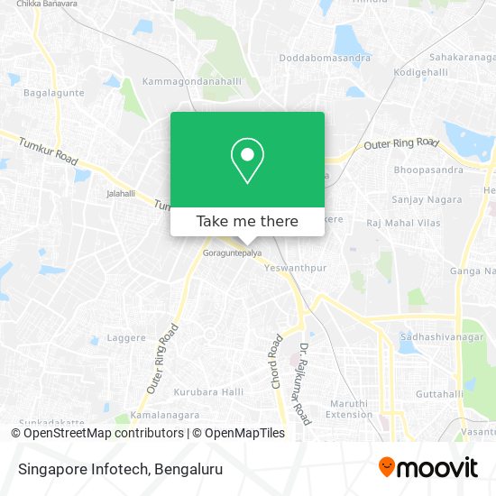 Singapore Infotech map