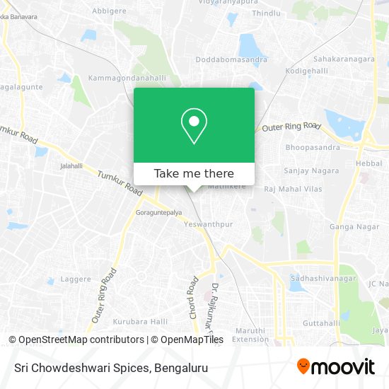 Sri Chowdeshwari Spices map