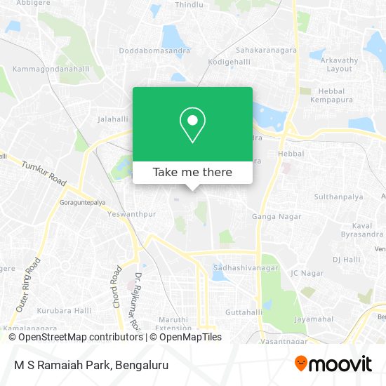 M S Ramaiah Park map