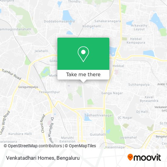 Venkatadhari Homes map