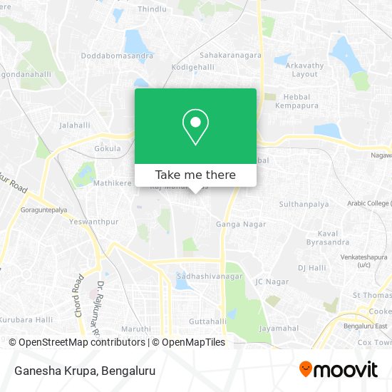 Ganesha Krupa map