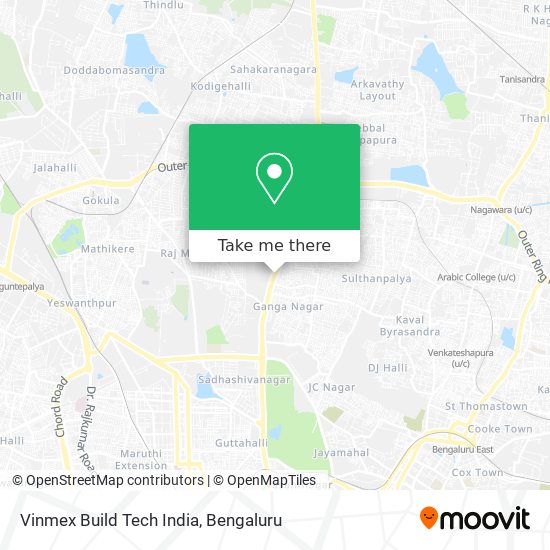 Vinmex Build Tech India map