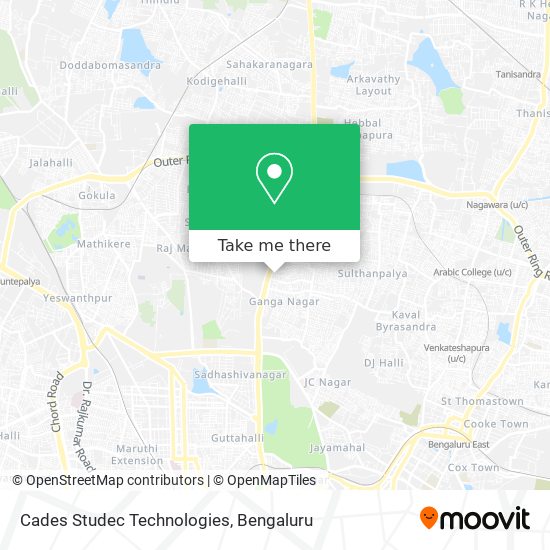 Cades Studec Technologies map