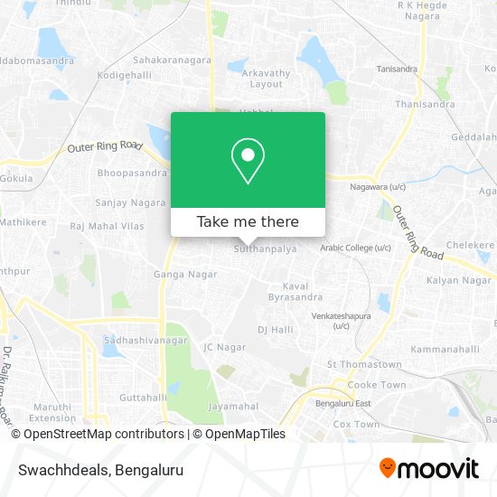Swachhdeals map