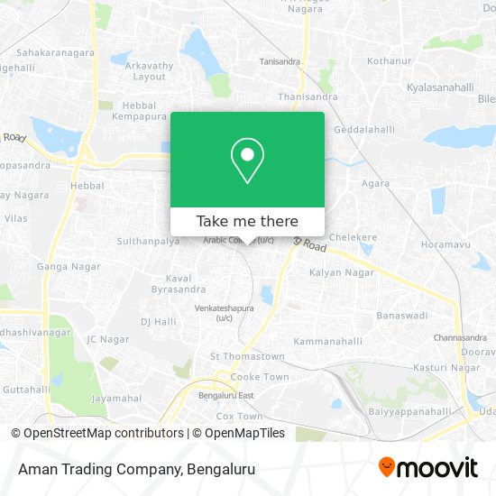 Aman Trading Company map