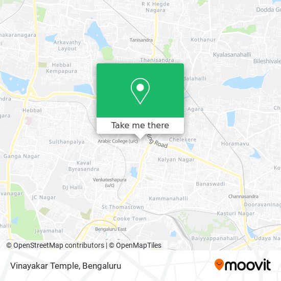 Vinayakar Temple map