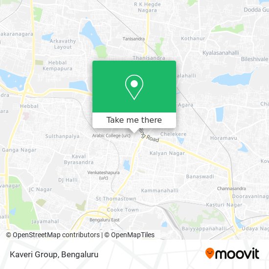 Kaveri Group map