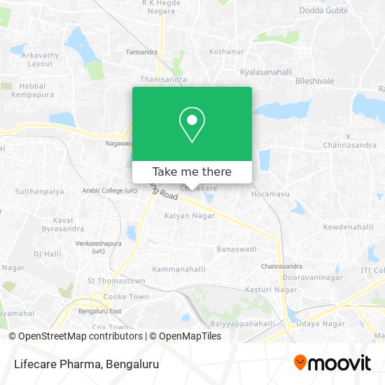 Lifecare Pharma map