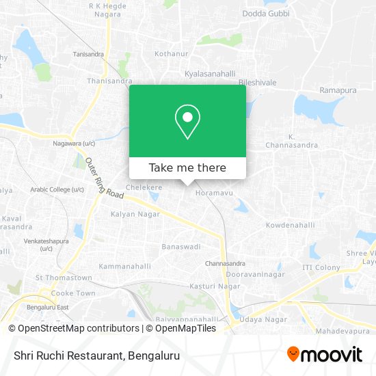 Shri Ruchi Restaurant map