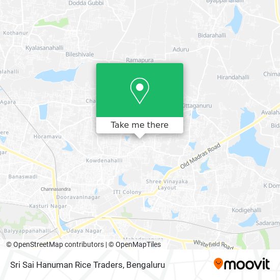 Sri Sai Hanuman Rice Traders map