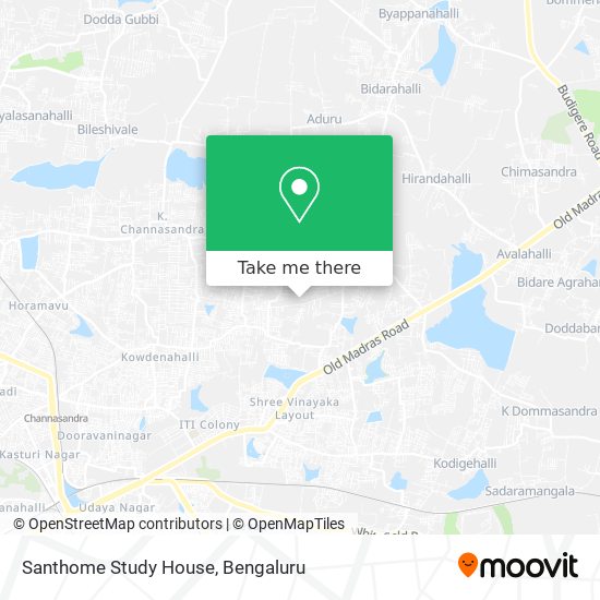 Santhome Study House map