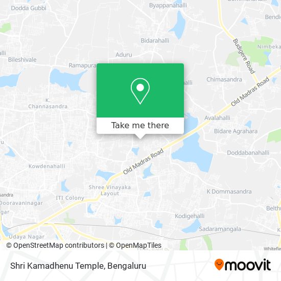 Shri Kamadhenu Temple map