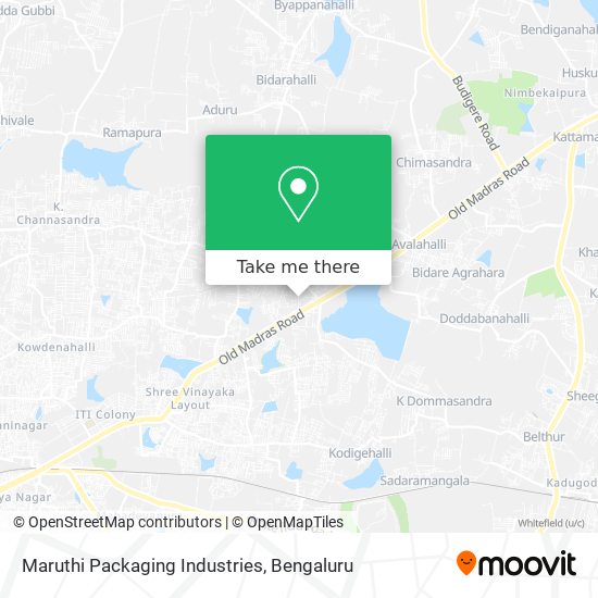 Maruthi Packaging Industries map