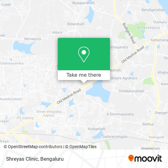 Shreyas Clinic map