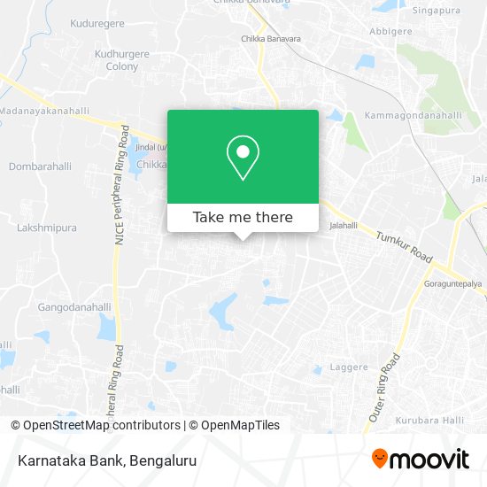 Karnataka Bank map