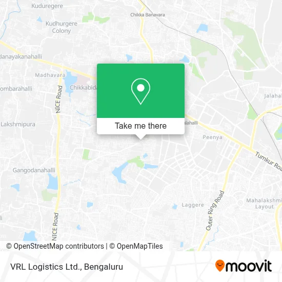 VRL Logistics Ltd. map