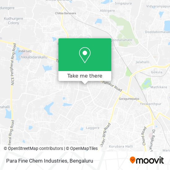 Para Fine Chem Industries map