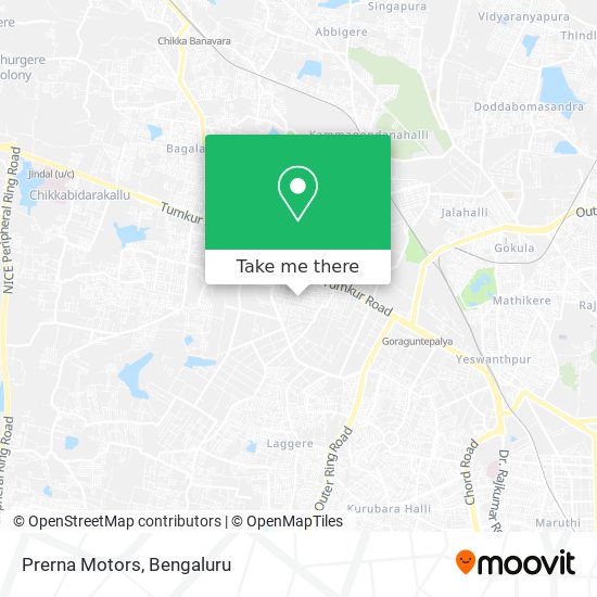 Prerna Motors map