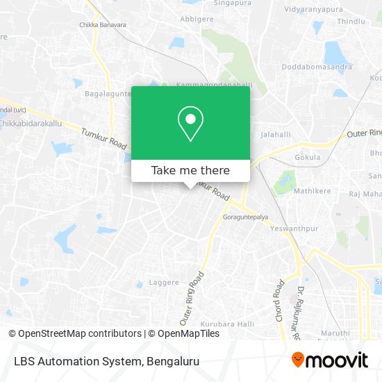 LBS Automation System map