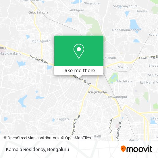 Kamala Residency map