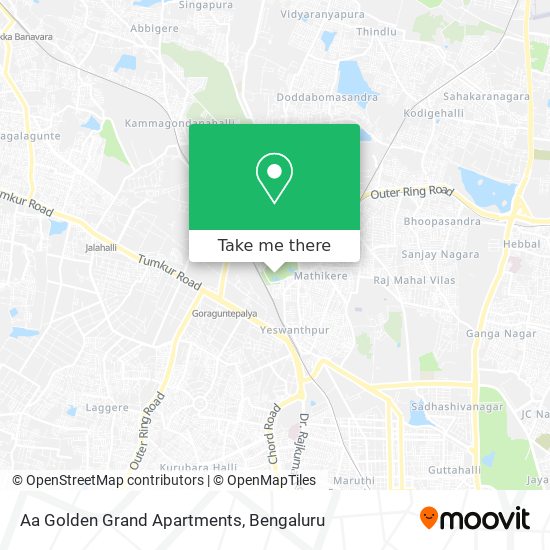 Aa Golden Grand Apartments map