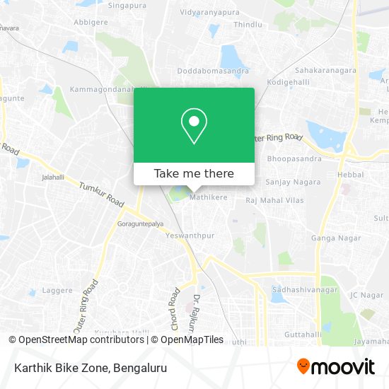 Karthik Bike Zone map