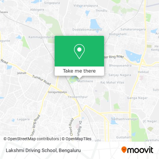 Lakshmi Driving School map