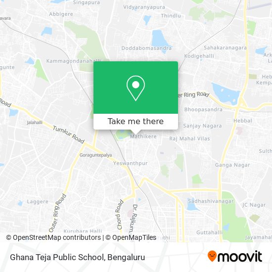 Ghana Teja Public School map