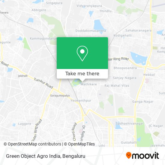Green Object Agro India map