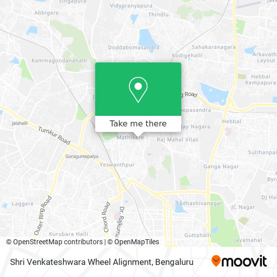 Shri Venkateshwara Wheel Alignment map