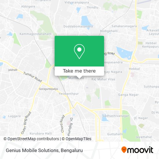 Genius Mobile Solutions map