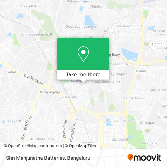 Shri Manjunatha Batteries map