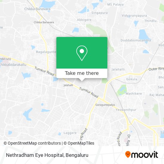 Nethradham Eye Hospital map