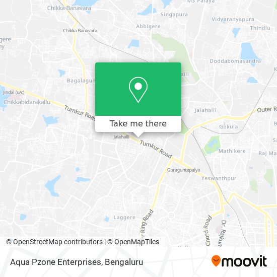 Aqua Pzone Enterprises map