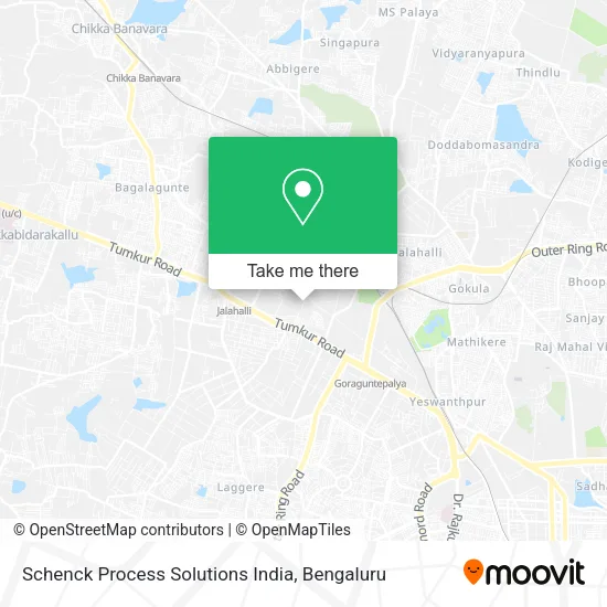 Schenck Process Solutions India map