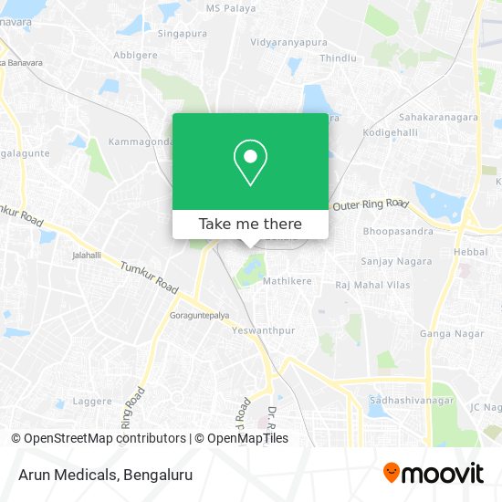 Arun Medicals map